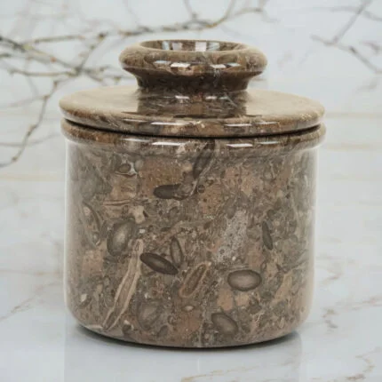 Honeycomb Marble Butter Keeper